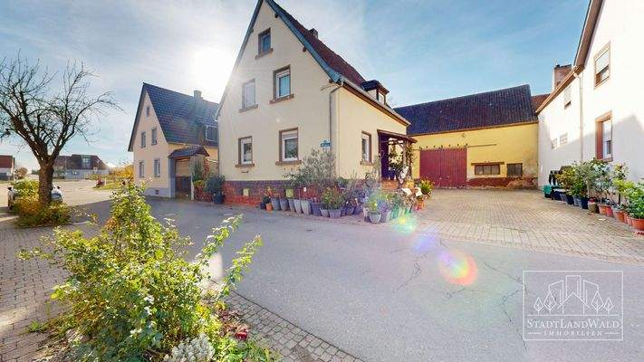 Scheunen Zugang über Hauptstr.