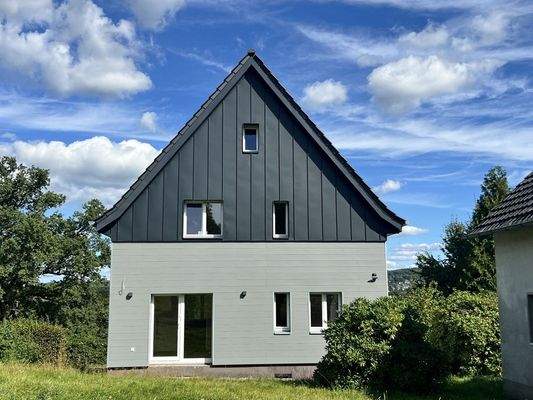 Hausansicht Gartenseite