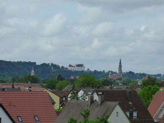 Blick aus der Wohnung