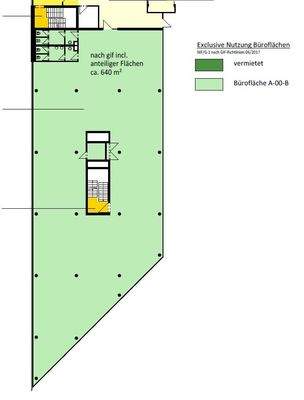 Grundriss Gebäude A, Erdgeschoss