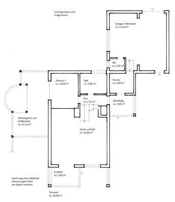 Unter- und Erdgeschoss
