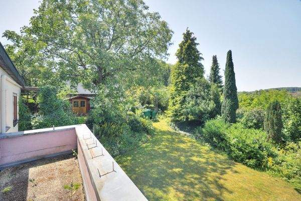 Terrasse + Aussicht Elternschlafzimmer