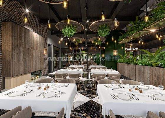 Apartments in a Complex with Rich Social Amenities in Alanya