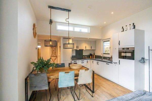 Luxus Küche Premium Chalet Schouwen Duin Heißwasserhahn Induktion002