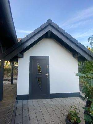 Gartenhaus mit Sauna