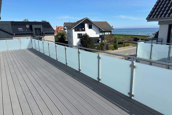 Dachterrasse 1 mit Ostseeblick