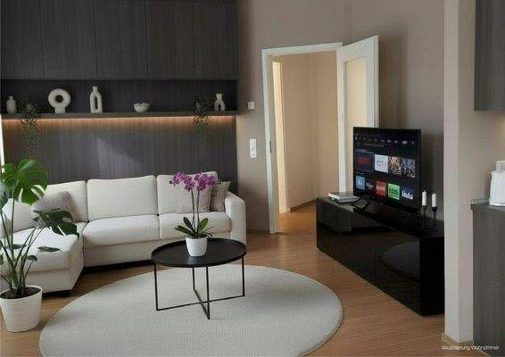 Wohnzimmer Visualisierung