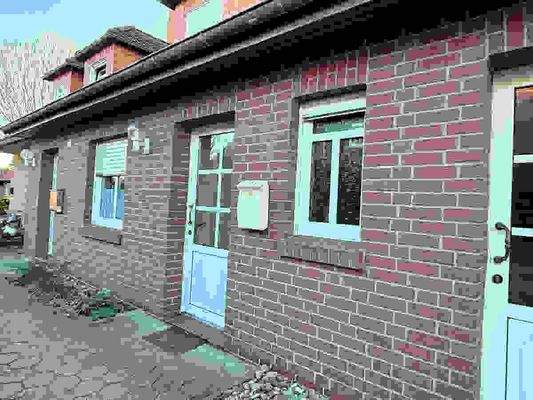 Eingangsbereich des Reihenhauses