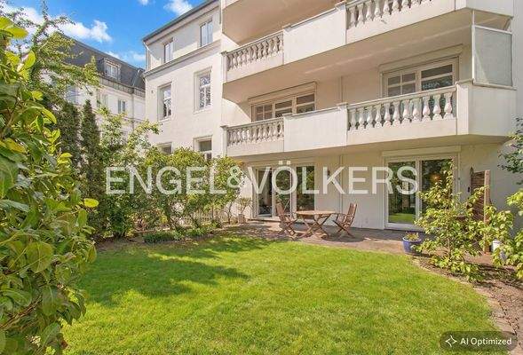 Blick auf die Terrasse