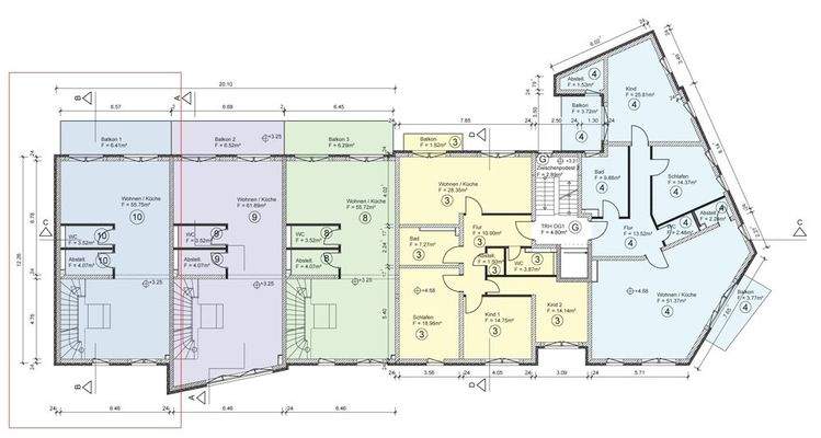 Grundriss 1. Obergeschoss