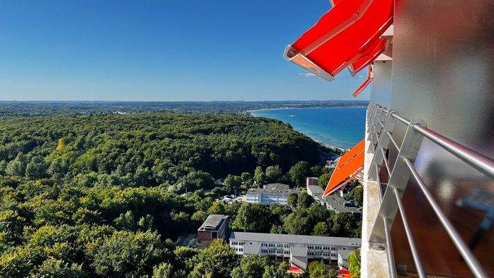 Seitlicher Meerblick