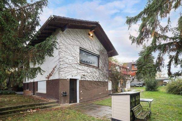 rückwärtige Hausseite 