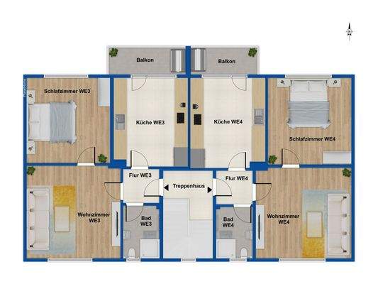 Grundriss Obergeschoss 147b 