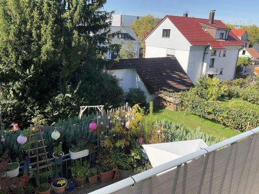 Blick vom Balkon OG
