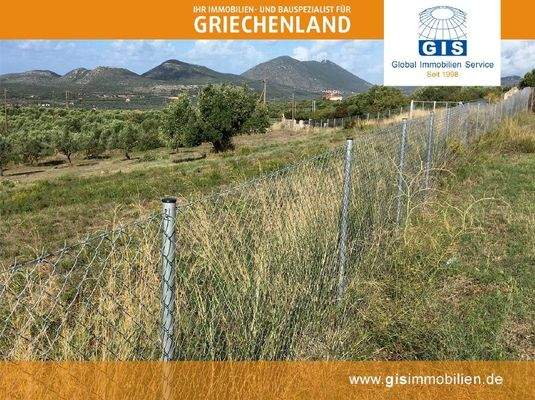 eingezäuntes Grundstück