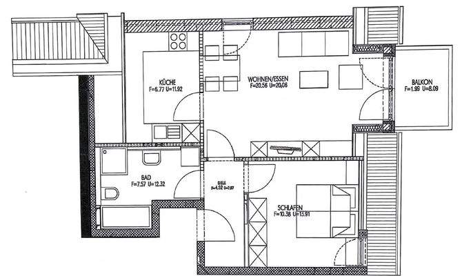 Grundriss Skizze