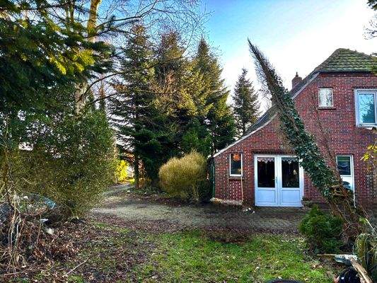 Rückwärtige Hausansicht