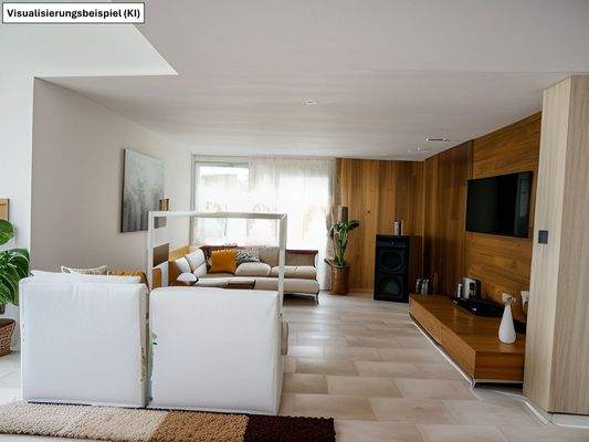 EG Wohnbereich 1 Visualisierungsbeispiel
