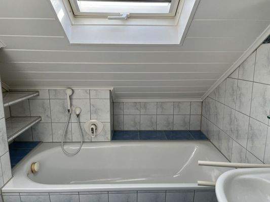 Tageslichtwannenbad Dachgeschoss