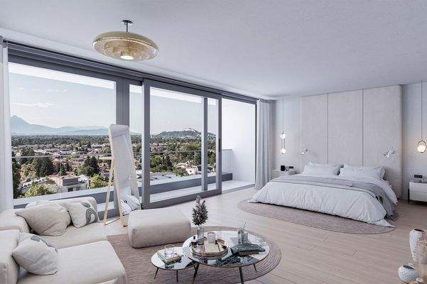 Geräumiger Schlafbereich - Visualisierung