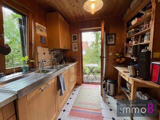 und Zugang in den Garten