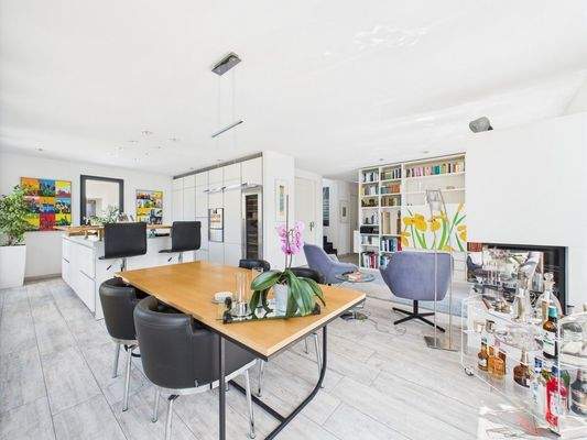 Essbereich und Küche