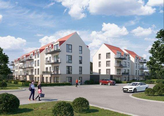 Ansicht außen in Richtung Nordwest blickend