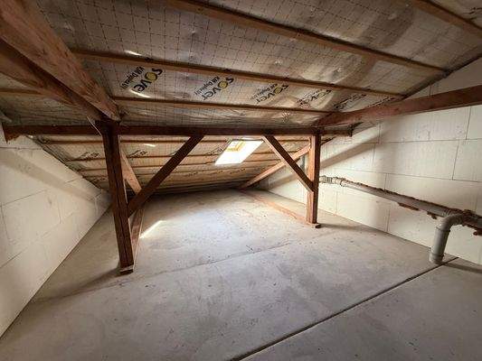 Fertig gedämmter Speicher für noch mehr Wohnraum 