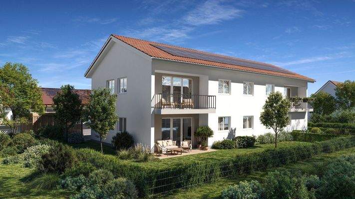 Hausansicht / Garten