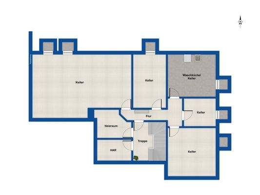 Grundriss Kellergeschoss