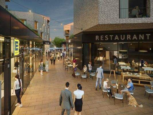 Nordansicht Boulevard