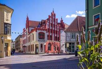 Außenansicht Fußgängerzone