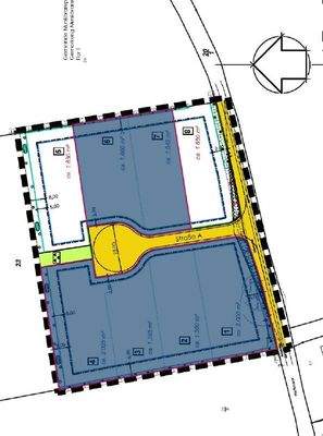 Lageplan der verfügbaren Grundstücke neu