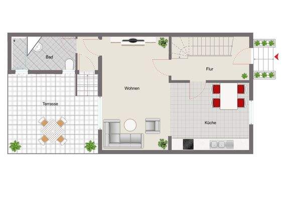 Grundriss Erdgeschoss