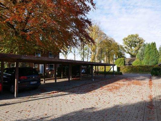 Außen - Carportanlage