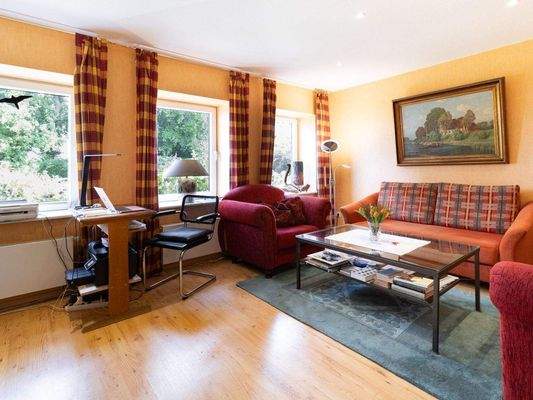 Wohnzimmer mit offener Küche - Einliegerwohnung