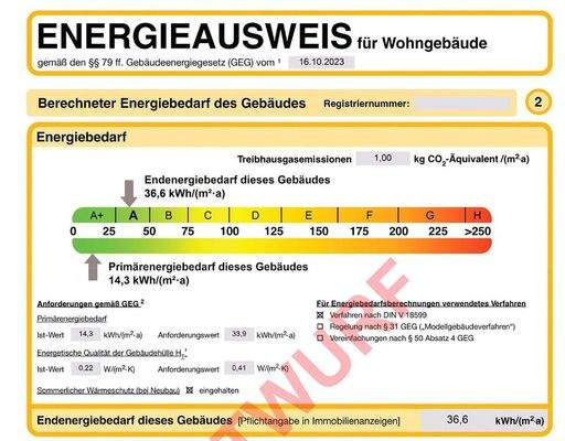 Energieausweis Haus 1