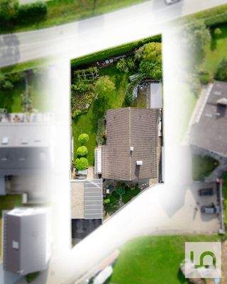 Grundstück von oben