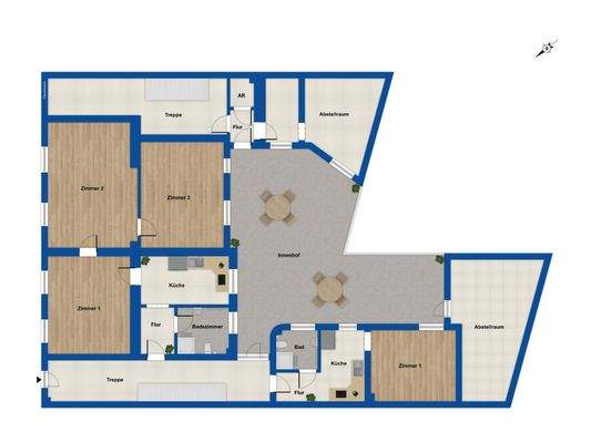 Grundriss Erdgeschoss