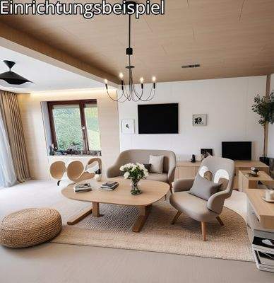 Einrichtungsbeispiel - Wohn-/ Essbereich