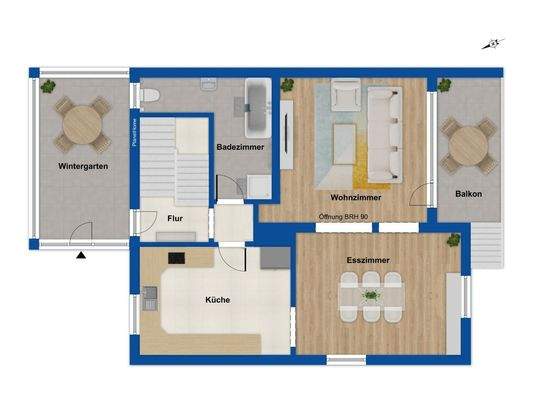 Grundriss Erdgeschoss