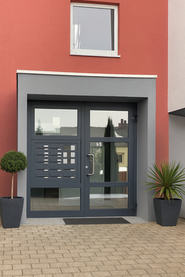 Eingangsbereich modifiziert