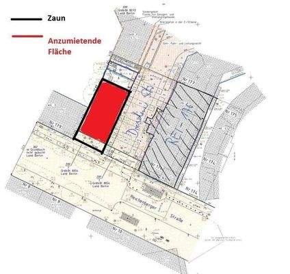 Grundriss Freifläche