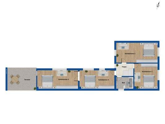 Grundriss Obergeschoss