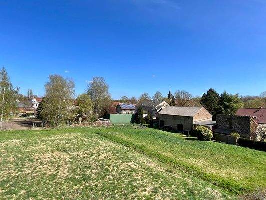 Blick vom Schlafzimmer