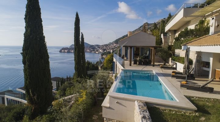 Luxusvilla in spektakulärer Lage bei Dubrovnik