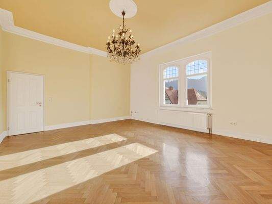 Obergeschoss - Wohnung Wohnzimmer 