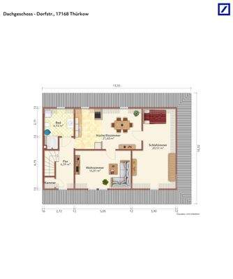 Grundriss Dachgeschoss