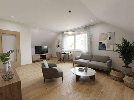 Wohnzimmer (Einrichtungsbeispiel)