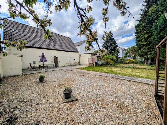 Garten mit blick Freisitz